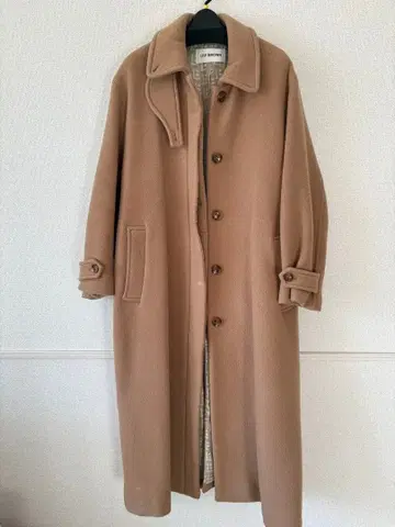 LILY BROWN 베이지 롱 코트