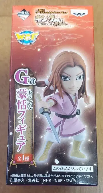 제일복권 월드 컬렉터블 피규어 WCF 킹덤 G상 몽념
