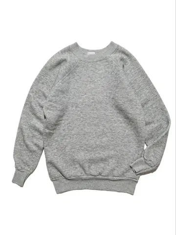 70s 80s 빈티지 USA제 파니르 맨투맨 트레이닝복 멜란지 그레이