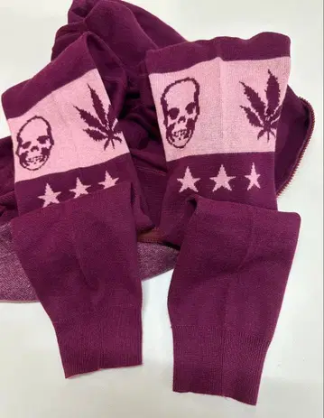 루시안 펠라 피네트 후드티 퍼플 캐시미어 혼방