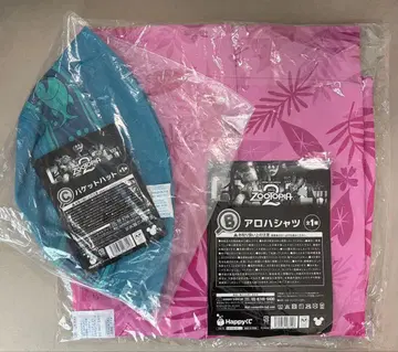 주토피아 해피 복권 B상 C상 알로하 셔츠 버킷 햇 닉 코디