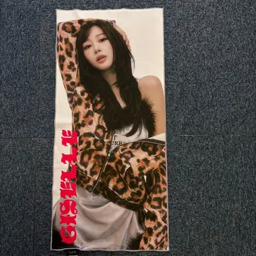 aespa 아레나 투어 굿즈 슬로건 타월 GISELLE