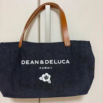 미사용 새상품 [정품] DEAN & DELUCA 데님 토트백