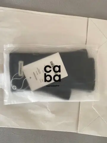 cash & barba 오픈 핑거 그로브, Black