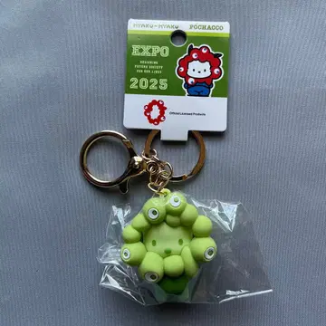 간사이 만박 먁먁 산리오 최애 컬러 키링 포차코