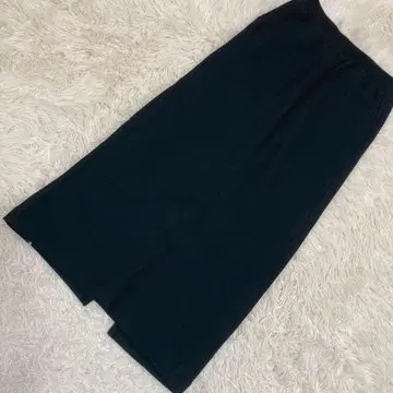 green label relaxing 니트 스커트 블랙 38 고급