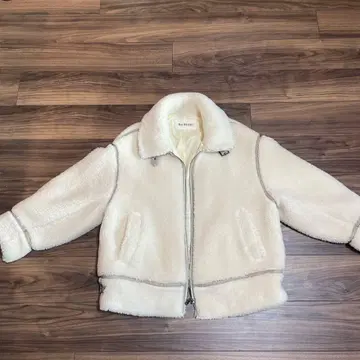 보아 자켓 화이트