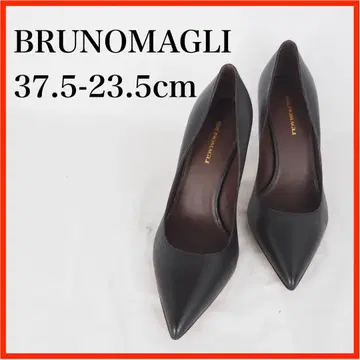 O7084*BRUNOMAGLI*펌프스*37.5-23.5cm*블랙