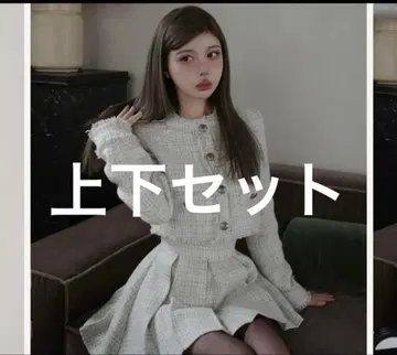 다리치 셋업 화이트