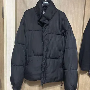 다운 자켓 블랙
