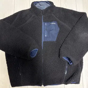 SHIPS 플리스 자켓 블랙