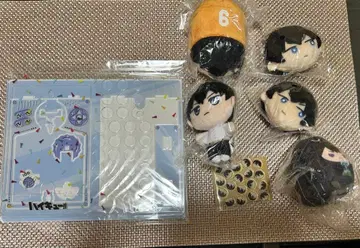 하이큐 카게야마 토비오 카게야마 지로리 아크릴 가챠 스탠드 봉제 인형