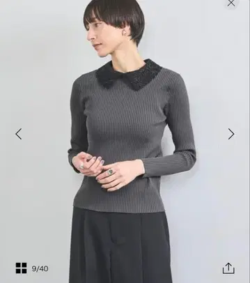 레이디 롱 슬리브 니트 UNITED ARROWS