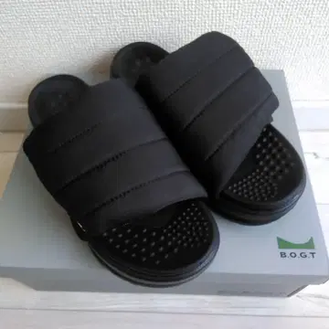 YONAMINE 블랙 여성용 스트랩 샌들 M 사이즈 새상품