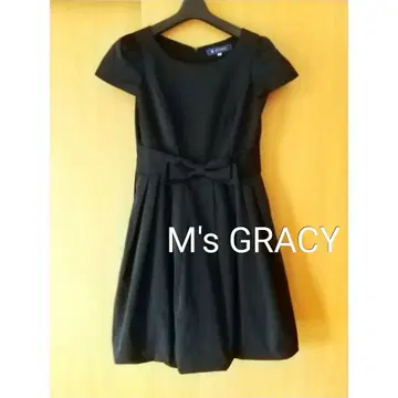 M's GRACY 블랙 벌룬 원피스 엠즈 그레이시