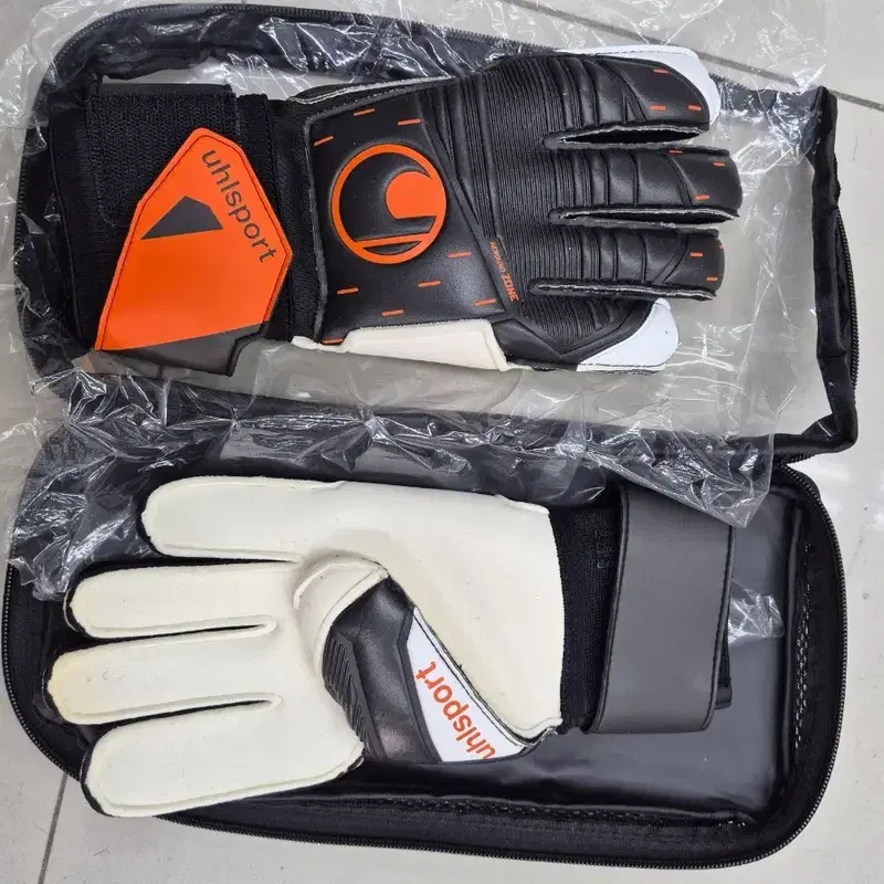 Uhlsport 골키퍼 장갑 블랙/오렌지