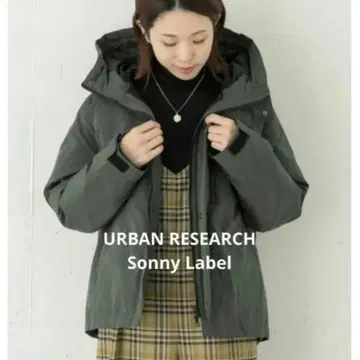 URBAN RESEARCH Sonny Label 후드 부착 다운 자켓