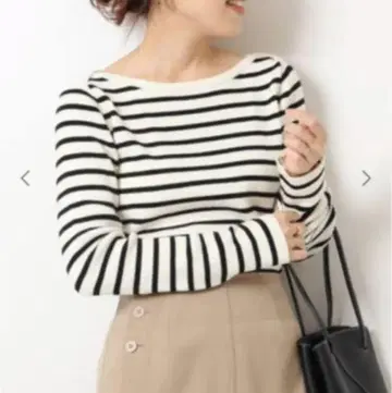 워셔블 보더 풀오버