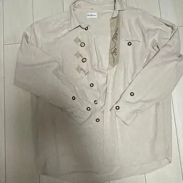 패트릭 버나드 베이지 긴팔 셔츠