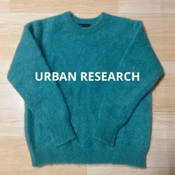 어반 리서치 COFIL 슈퍼 키드 모헤어 혼방 풀오버 크루넥