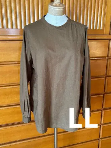 [ 펠리시모 ] 브라운 긴팔 T셔츠