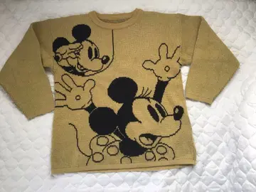 [ 12/19까지 판매 ] 디즈니 미키 미니 니트 빈티지