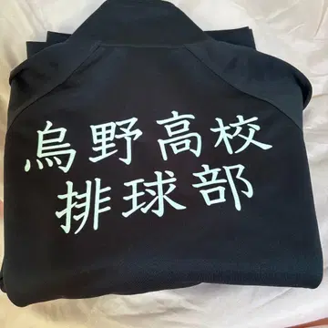 하이큐 카라스노 저지 M 사이즈 상하의 세트