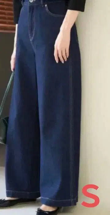 로페피크닉 [ 허리 혁명 데님 ] 허리 쉐이프 데님 와이드 팬츠