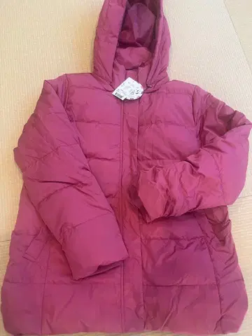 [ 새상품 ] 에심 ESSEME 다운 자켓 핑크 L 사이즈