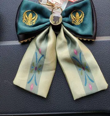 새상품 아나와 눈의 여왕 리본형 키링 참 시마무라