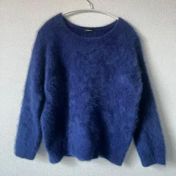 JOURNAL STANDARD 저널 스탠다드 모헤어 니트 네이비