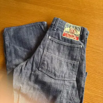 리얼 맥코이 조 맥코이 헤링본 페인터 팬츠