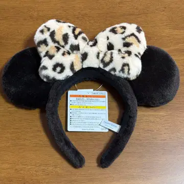 디즈니 머리띠 레오파드 무늬