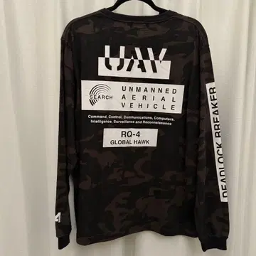 AVIREX RQ-4 GLOBAL HAWK 롱T셔츠