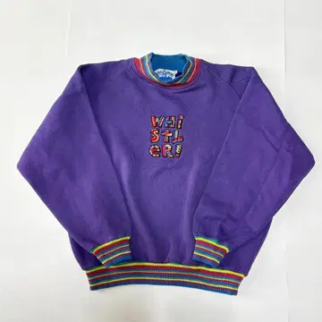 빈티지 BERG&BERG Whistler Canada 보라색 맨투맨