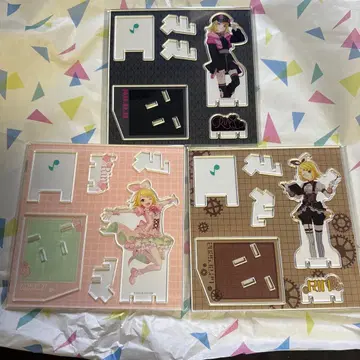 하피콜레 카가미네 린 아크릴 스탠드 3개 세트