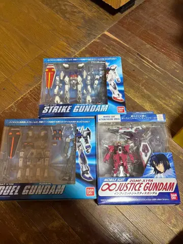 BANDAI MIA 인피니트 저스티스 건담, 스트라이크, 듀얼