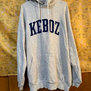 Keboz 그레이 후드티 XL