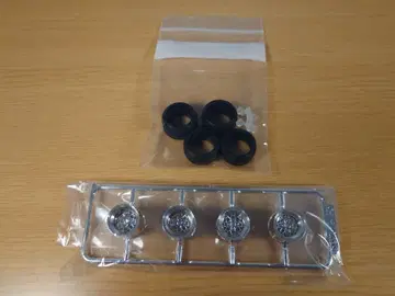 아오시마 1/24 개조 부품 14인치 야요이 끌어당기는 타이어 E