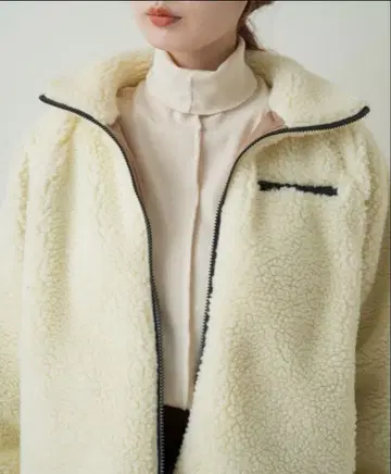 kastane / 보아 자켓 아이보리