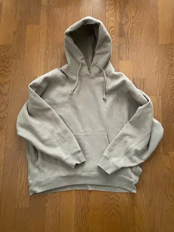 FREAK'S STORE 후드 부착 후드티 그레이 속기모
