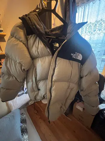 THE NORTH FACE 다운 자켓 XXL 그레이/블랙