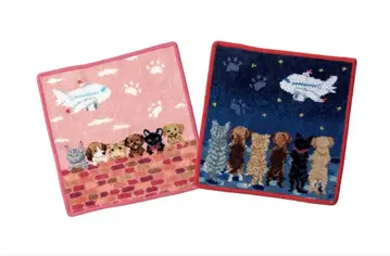 [미사용 새상품] JAL 기내 판매 한정판 FEILER 손수건 2장 세트