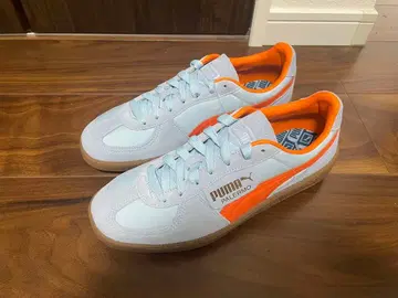 PUMA PALERMO 라이트 블루/오렌지 27 미사용 새상품