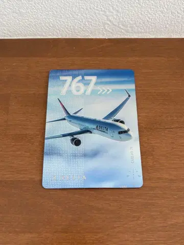 델타 항공 카드 보잉 767 Boeing 767-300