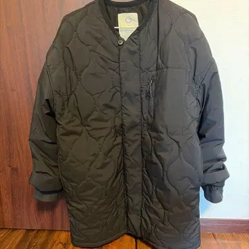 블랙 M 사이즈 퀼팅 자켓