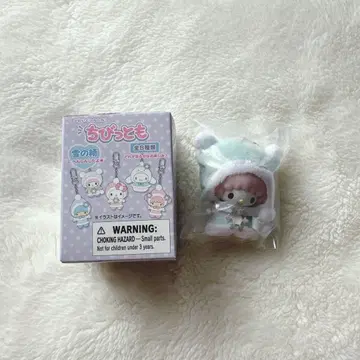 산리오 치비토모 눈의 정령 키링 마이 스위트 피아노