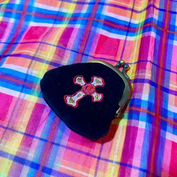 [ murakado 무라카도 ] 콩 가마구치 십자가 크로스 장미