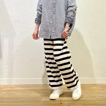 TROIS 보더 이지 팬츠