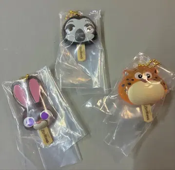 주토피아 캡슐 토이 3종 세트